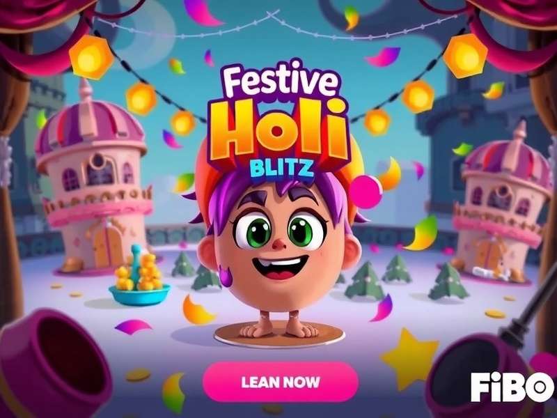 Festive Holi Blitz Game Cover